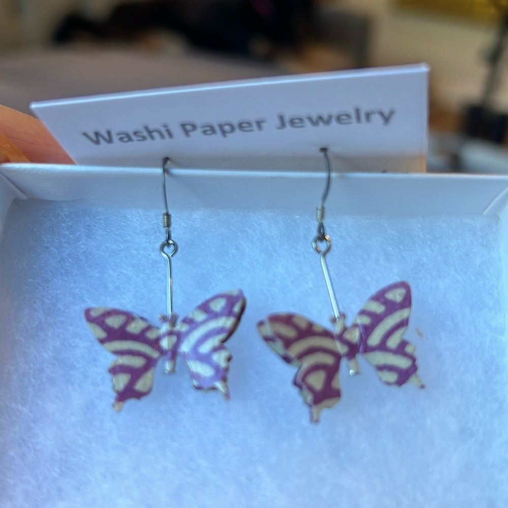 Washi paper butterfly